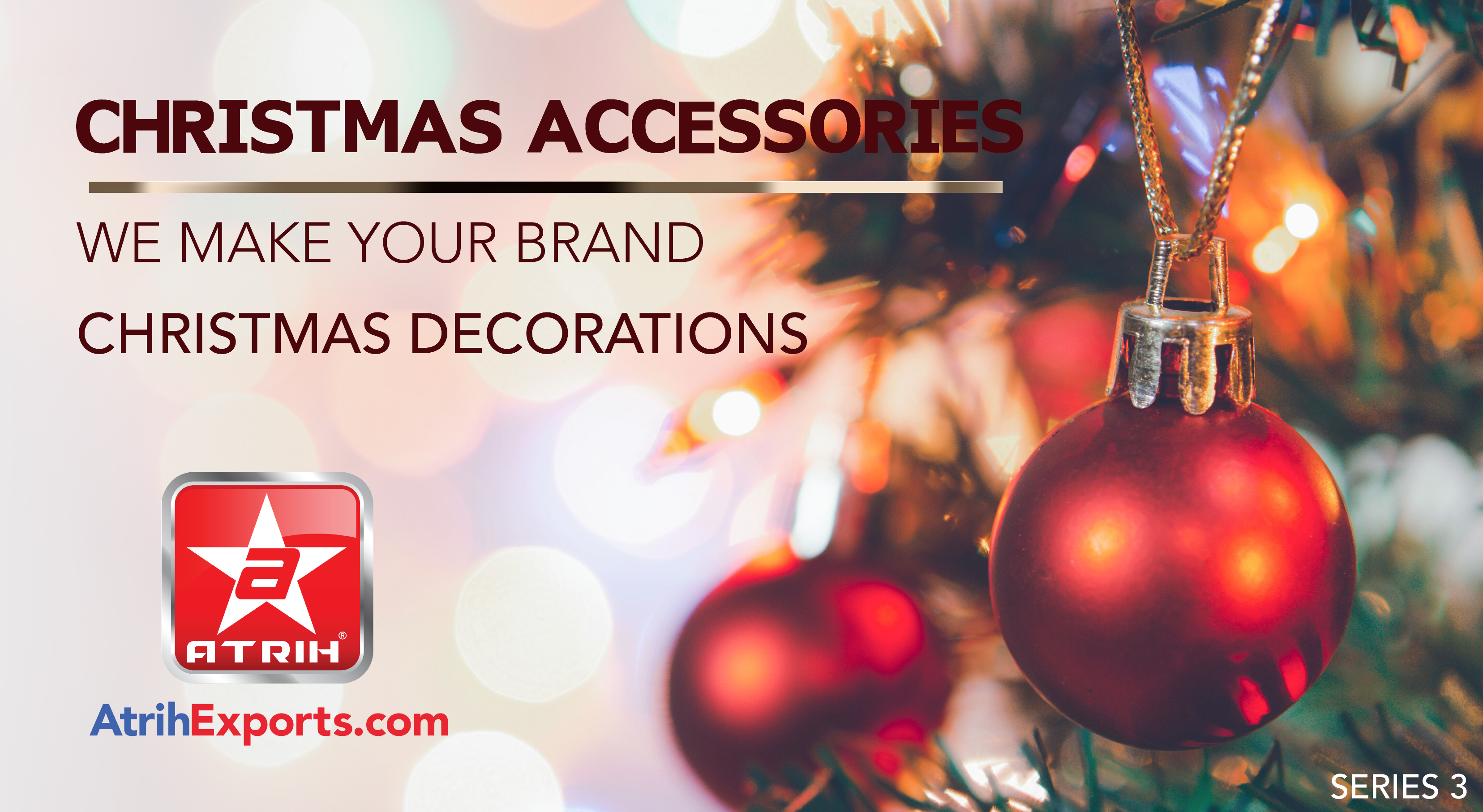 DECORACIONES NAVIDEÑAS SERIE III