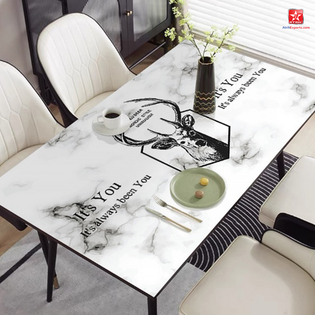 Manteles individuales de cuero para cocina, mesa de comedor, resistentes al calor, resistentes a las manchas, lavables, limpiables, impermeables, manteles individuales de PU