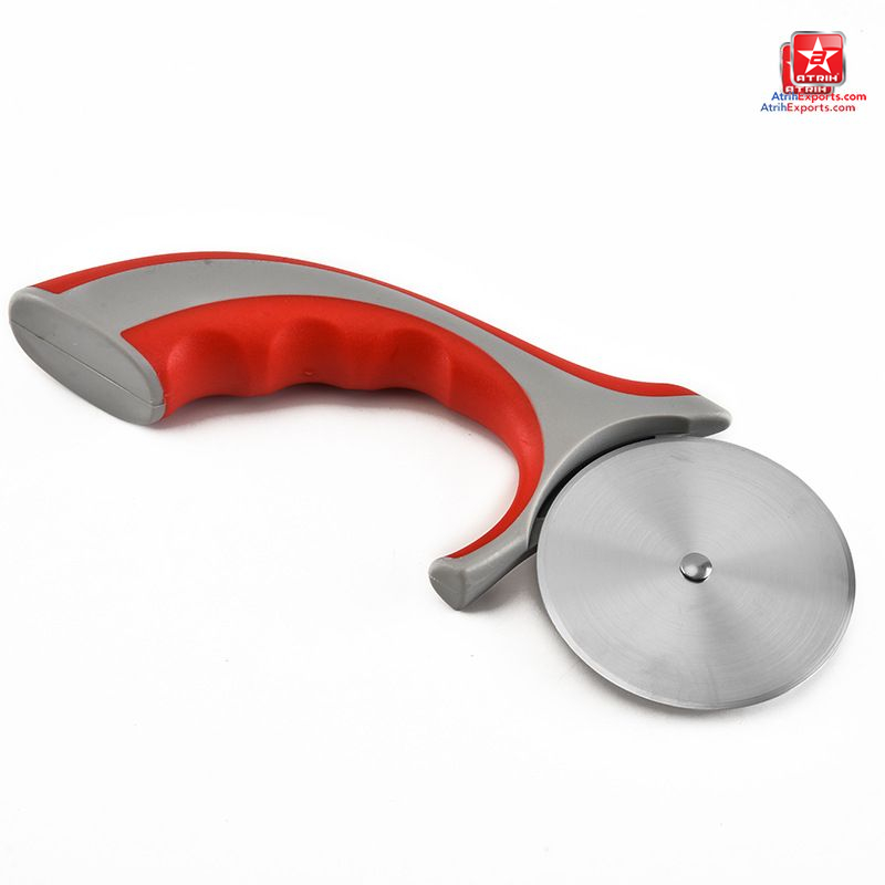 Cortador de pizza de acero inoxidable de primera calidad: herramienta de cocina profesional para cortar sin esfuerzo