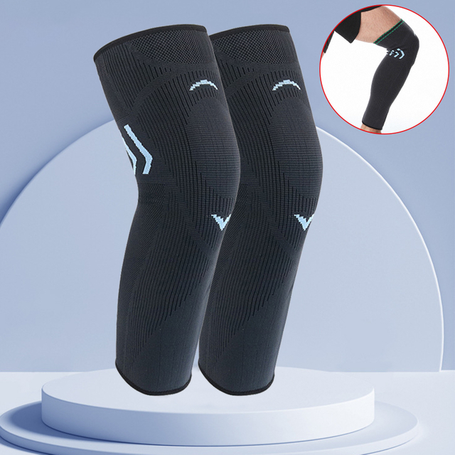 Rodilleras Deportivas Rodilleras Elásticas para Habitaciones con Aire Acondicionado De Verano para Hombres Y Mujeres Alargadas Transpirables para Evitar Rodilleras Frías Y Calientes