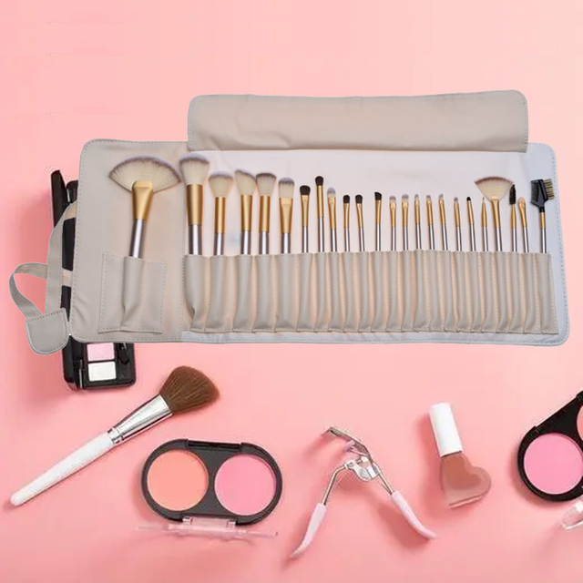 Brocha cosmética, brocha de maquillaje, belleza profesional, juego completo de maquillaje elemental de 12/18/24 Uds.