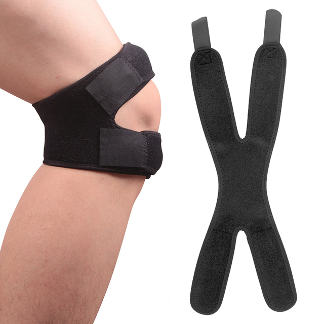 Rodillera deportiva, banda rotuliana, rodillera protectora para Fitness, baloncesto, voleibol, rodillera anticaída