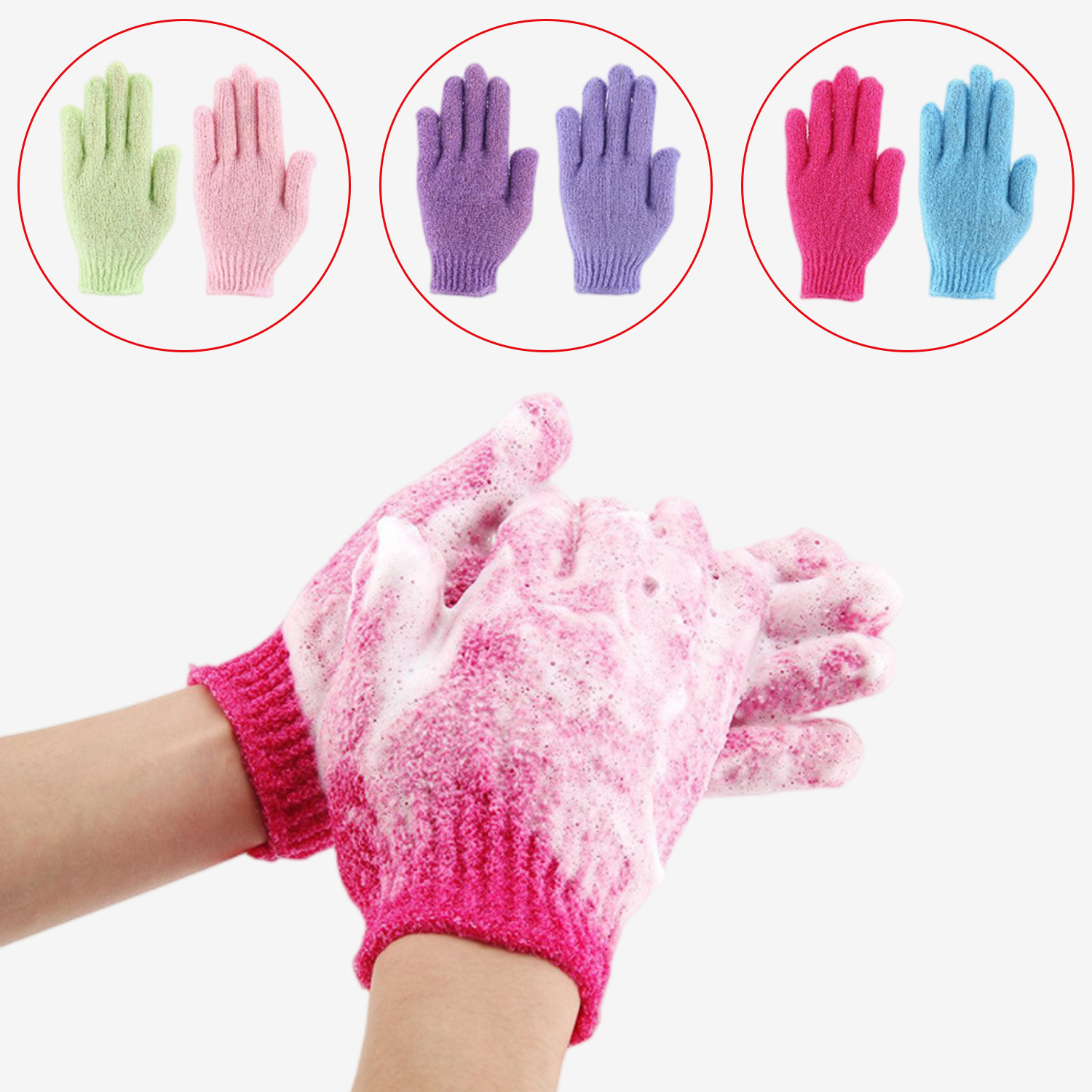 Guantes de lavado guantes de microfibra para polvo guante de limpieza para plantas persianas lámpara pequeñas esquinas difíciles de alcanzar