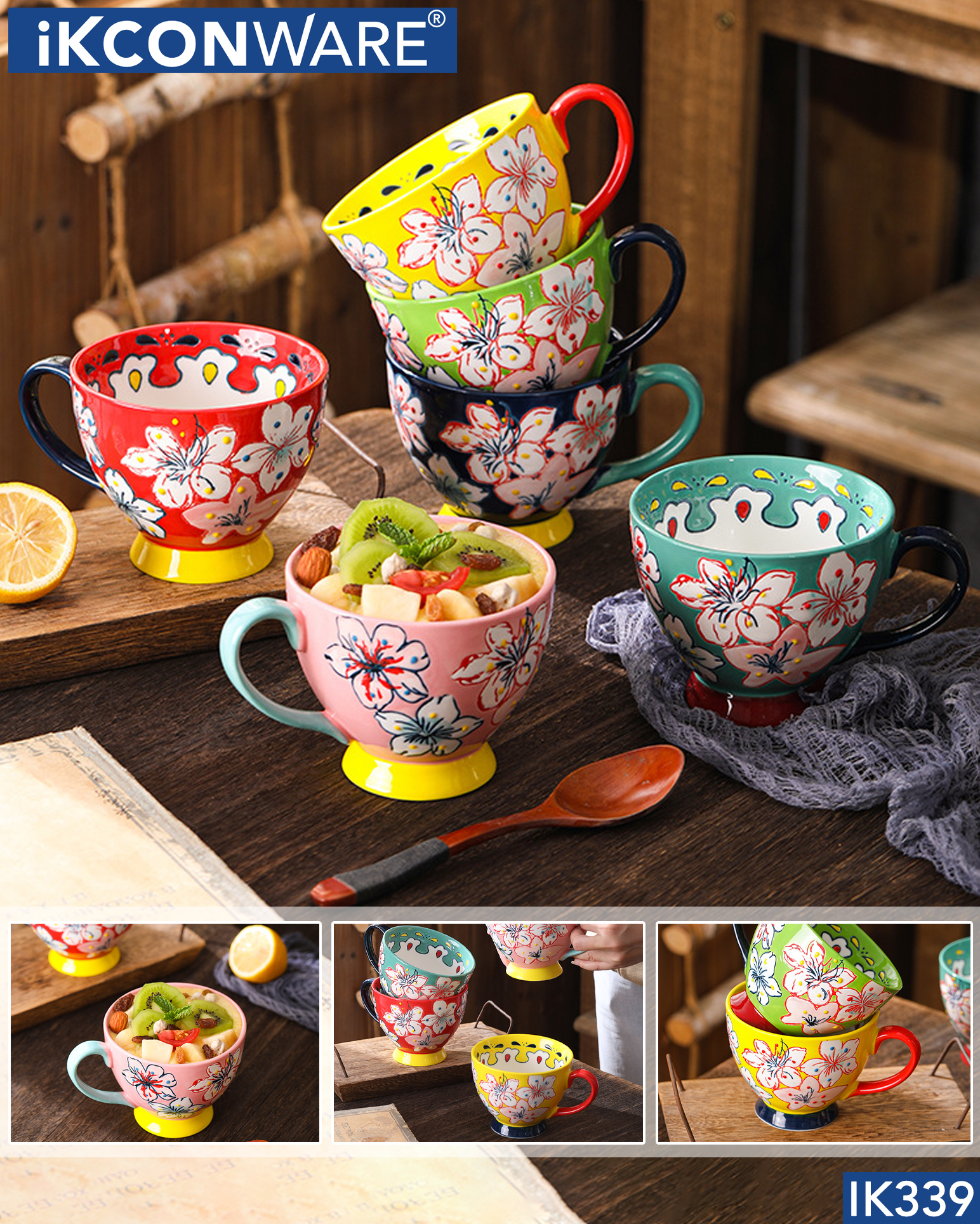 El auge de las tazas de helado de cerámica impresas: un toque elegante a su experiencia de postre