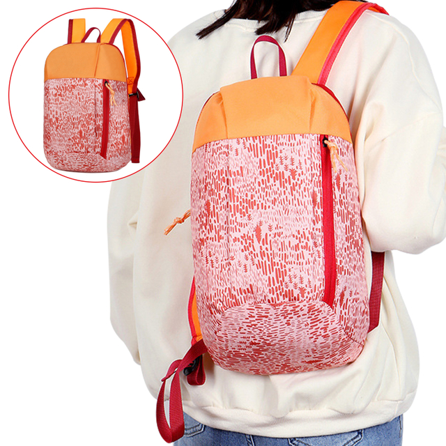 Mochila ligera de tela Oxford Mochila pequeña para deportes al aire libre Paquete de viaje Bolsas de viaje ligeras