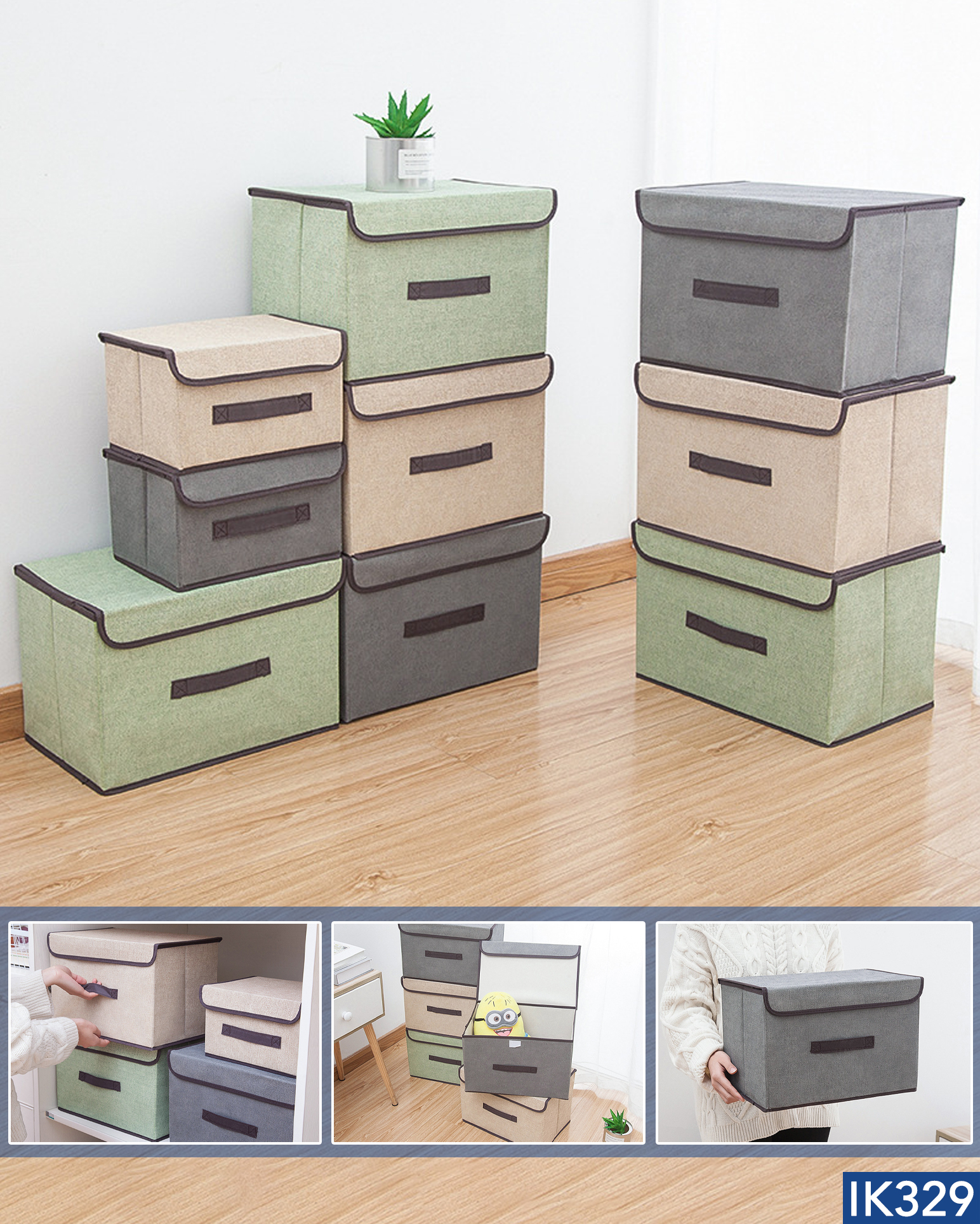 Maximice su espacio con cajas de almacenamiento elegantes y funcionales