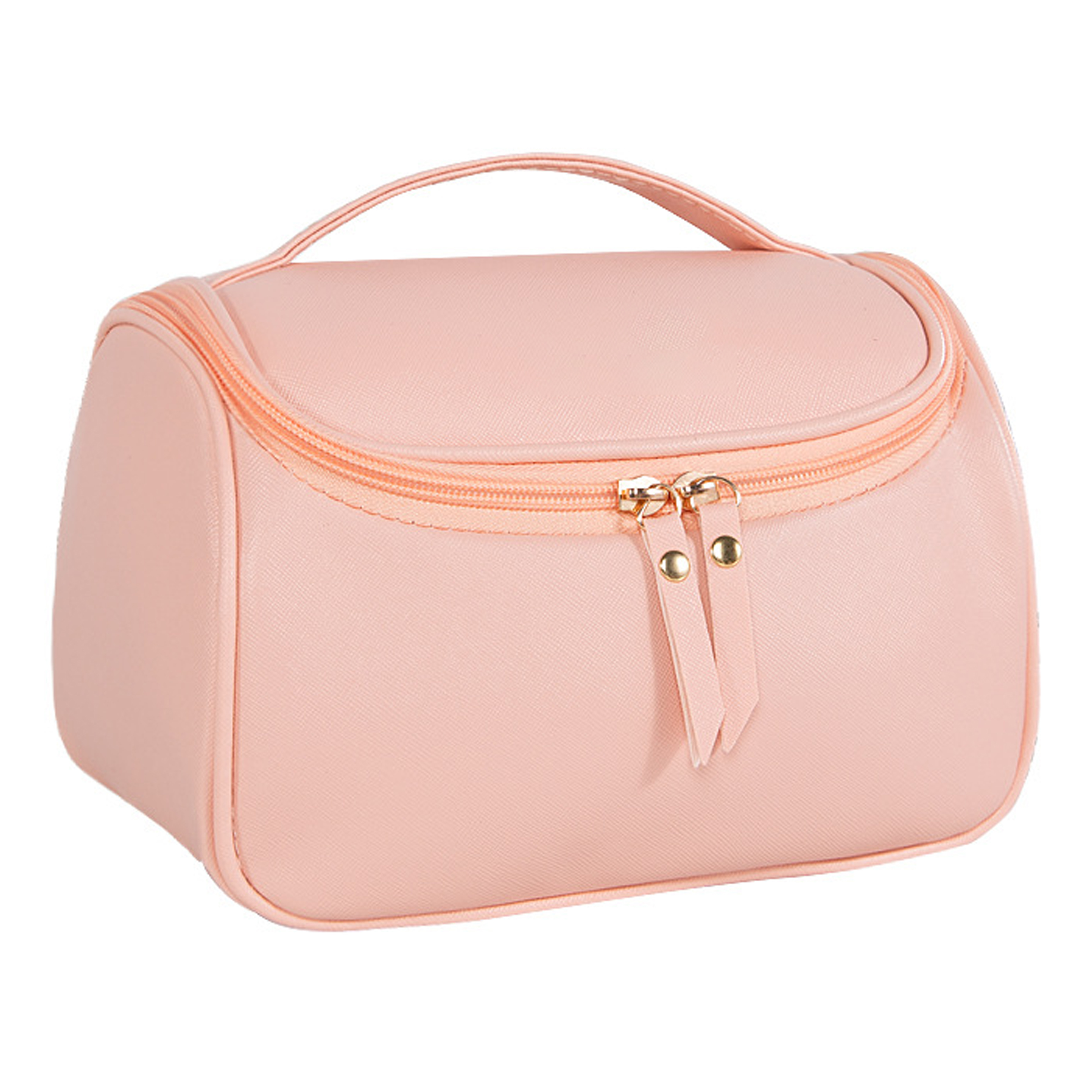 Bolsa de maquillaje impermeable, portátil, espaciosa y duradera.