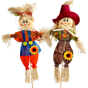 Decoración de Halloween de espantapájaros iluminados