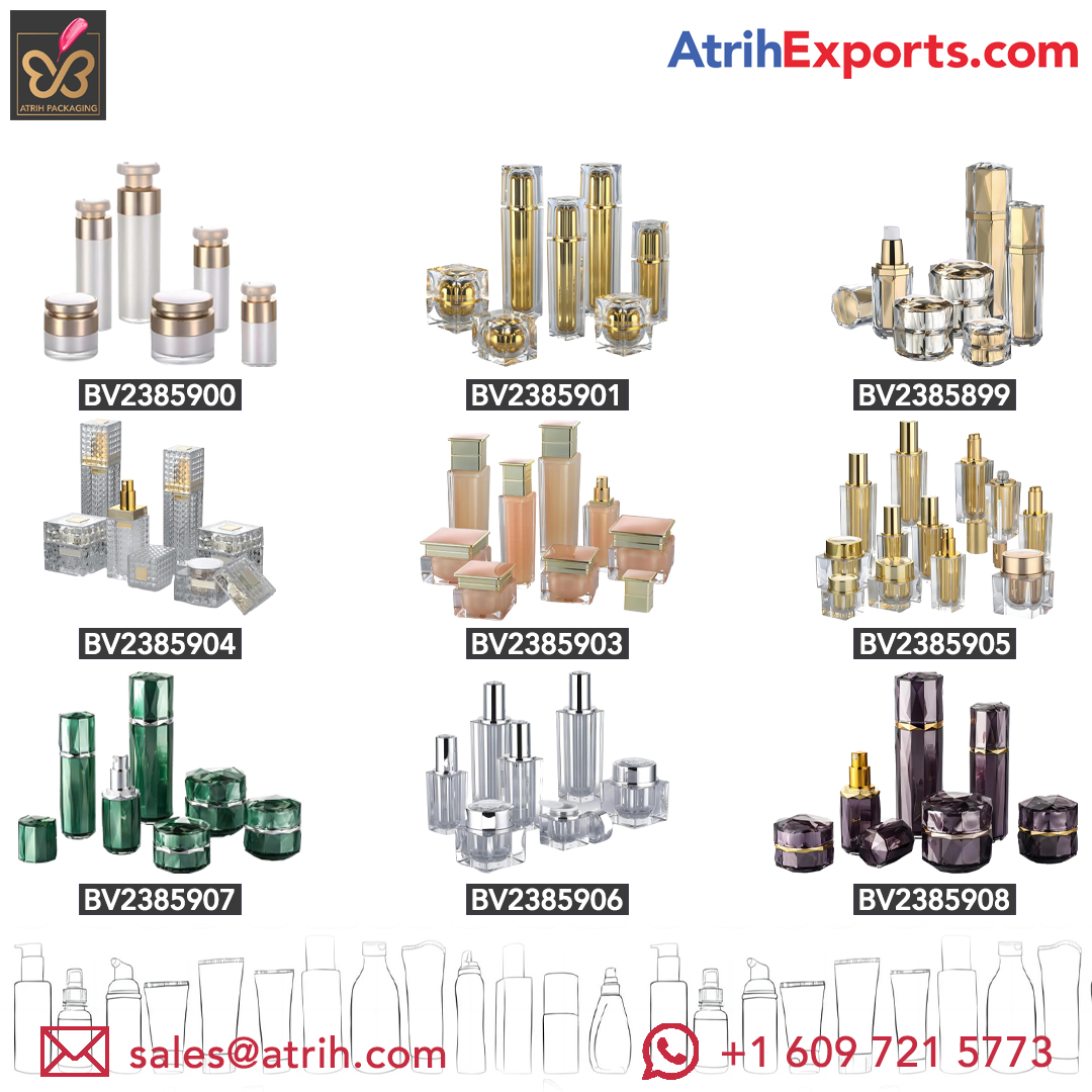 El mejor compañero de viaje: frascos de loción y frascos de crema versátiles
