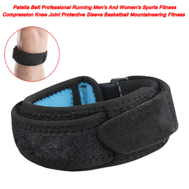 Cinturón de rótula Profesional Correr Hombres y mujeres Deportes Fitness Compresión Articulación de la rodilla Manga protectora Baloncesto Montañismo Fitness