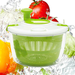 Deshidratador Manual de frutas y ensalada, escurridor de frutas para el hogar, para lavar y secar verduras, herramientas de cocina