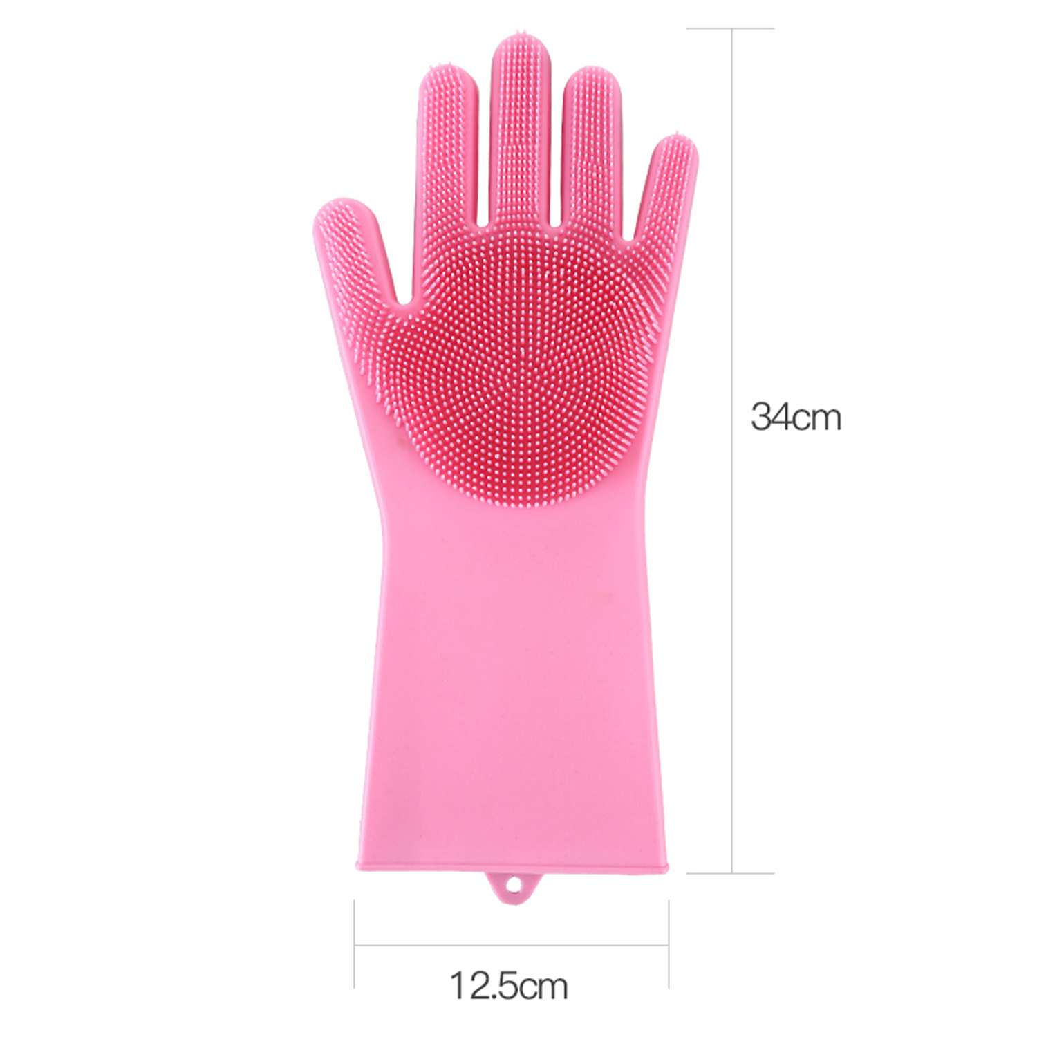 1 par de guantes de limpieza para lavar platos guante mágico de goma de silicona para lavar platos para fregar el hogar herramienta de limpieza de cocina