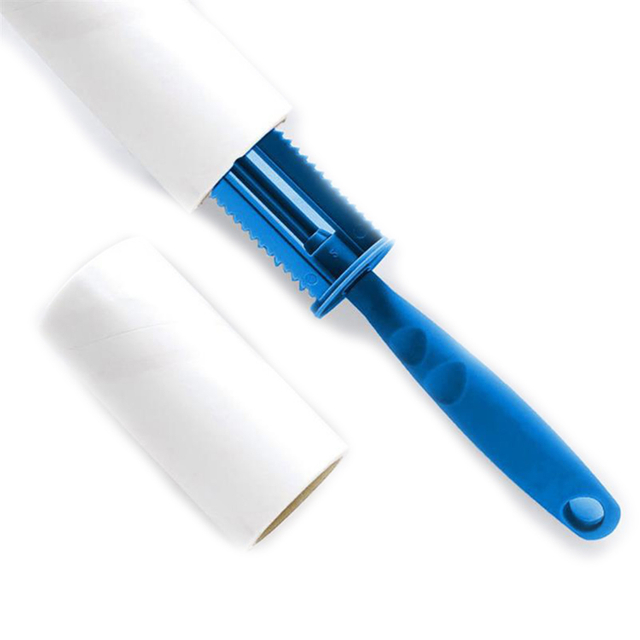 Limpiador de polvo de silicona PP adhesivo, removedor de ropa para perros y gatos, removedor de pelusas, rodillo de pelusa lavable reutilizable, cepillo de limpieza de cabello para cama