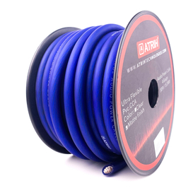 Cable de alimentación de audio para automóvil CCA de calibre 4 de 50 pies