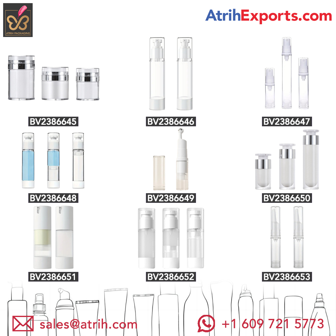 Botellas con bomba sin aire recargables: la solución definitiva para el almacenamiento de cosméticos