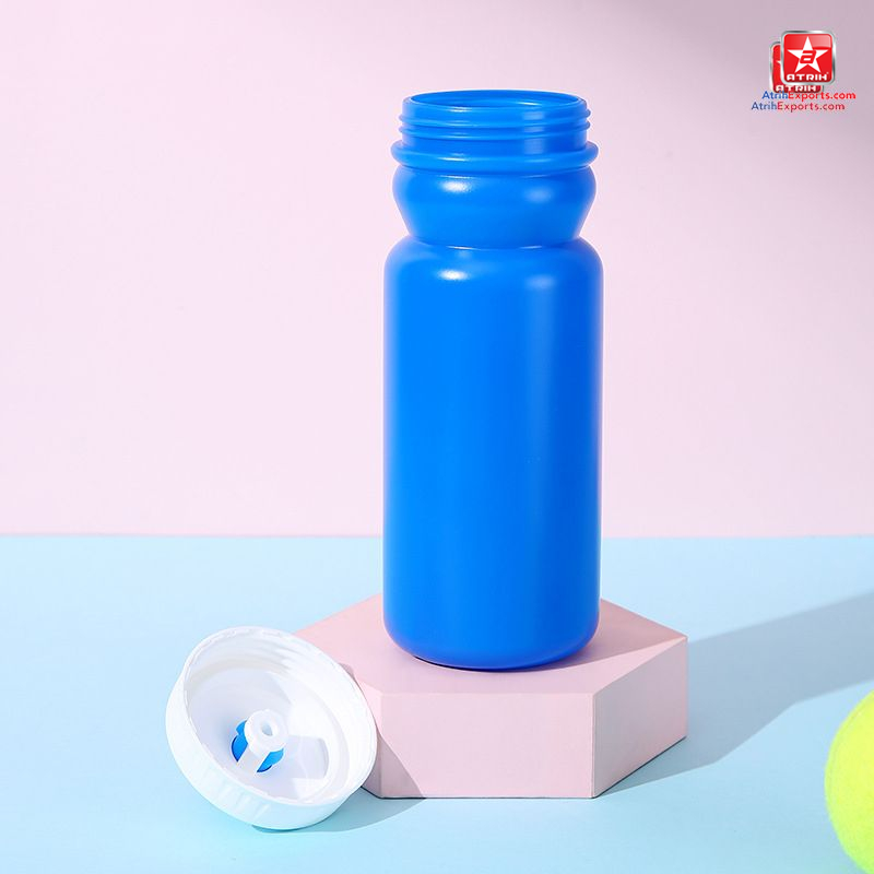 Botella de agua deportiva de PP resistente a altas temperaturas, ideal para actividades al aire libre y bebidas calientes