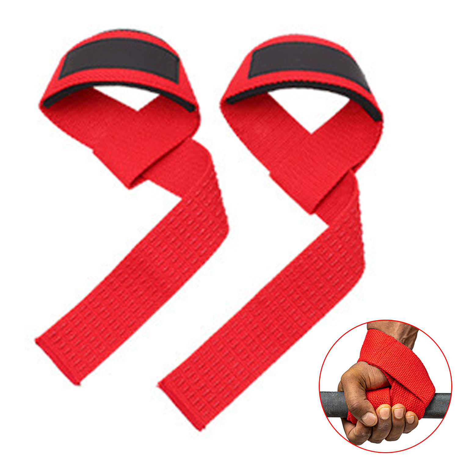 Muñequeras Muñequeras para levantamiento de pesas Cross Training Lift Straps Fitness Safty