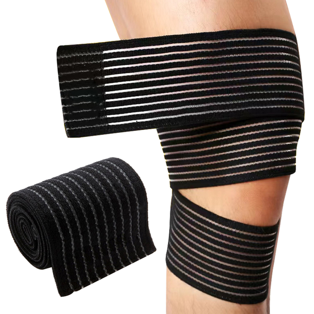Envoltura elástica Rodilleras Montañismo presurizado Montar en polainas Correas Equipo de protección Deportes