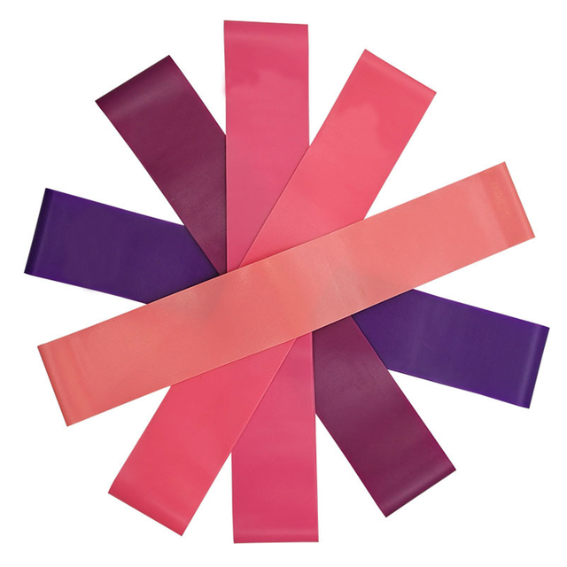 Bandas de resistencia expansoras de Fitness, bandas de gimnasio para Yoga, resistencia con equipo portátil de entrenamiento de Fitness de goma de 10LB-40LB 