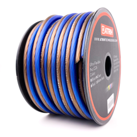 Cable de altavoz de audio doméstico para coche de calibre 12 de 50 pies CCA 