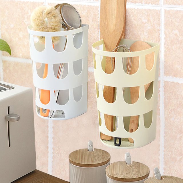 Vajilla de cocina, organizador de artículos diversos, bolsas de basura multiusos montadas en la pared, bandeja, caja de almacenamiento, soporte para bolsas de plástico