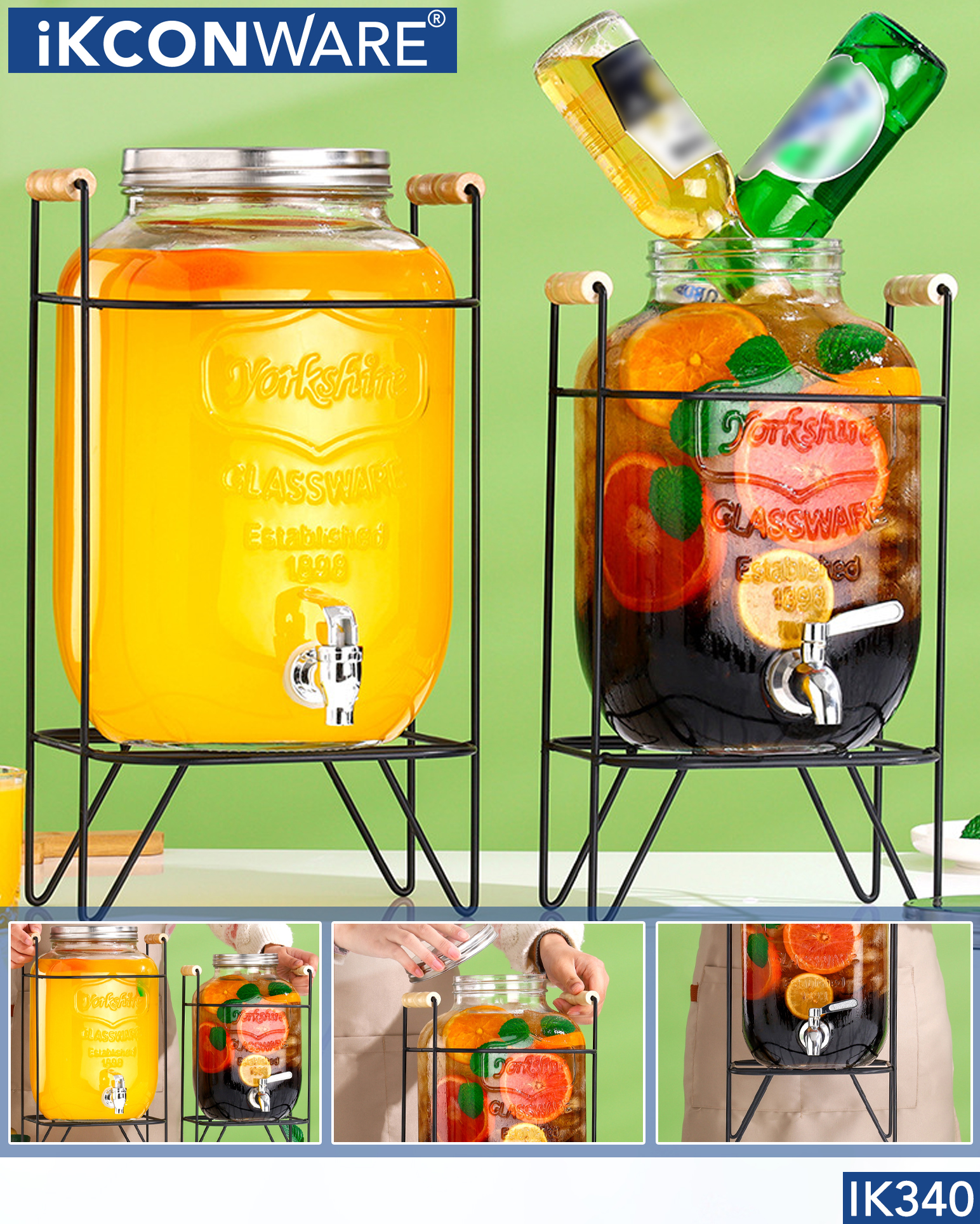 Mejore su experiencia de bebidas con los dispensadores de bebidas IKCONWARE