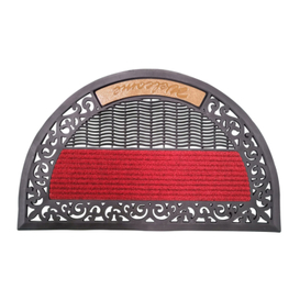 Felpudo para puerta, tapete para sala de estar, tapete antideslizante de PVC, tapete para puerta de entrada