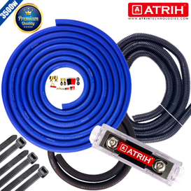 Kit de amplificador de calibre 0 Cableado de instalación del amplificador 3500 W