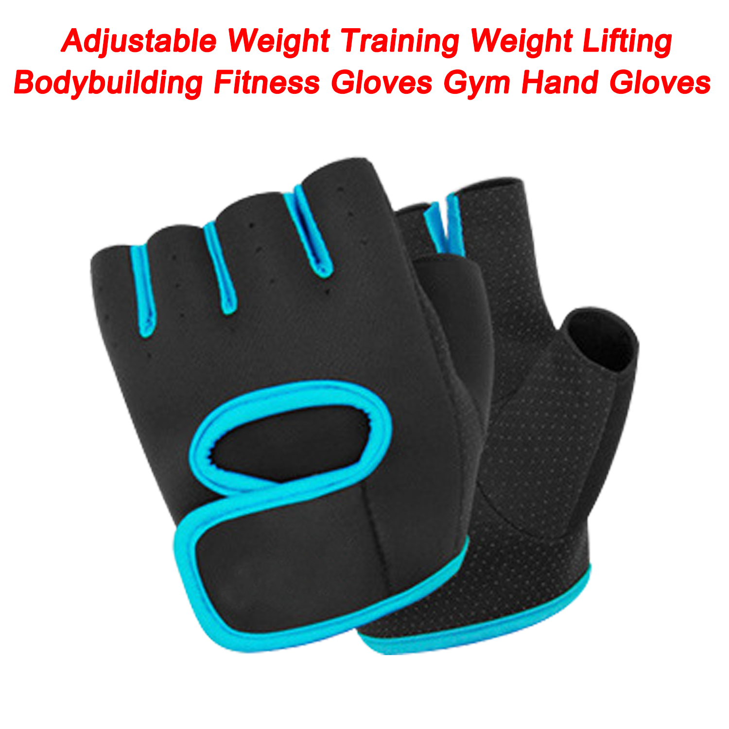 Guantes de entrenamiento Fitness, entrenamiento con pesas ajustable, levantamiento de pesas, culturismo, guantes de Fitness, guantes de mano para gimnasio