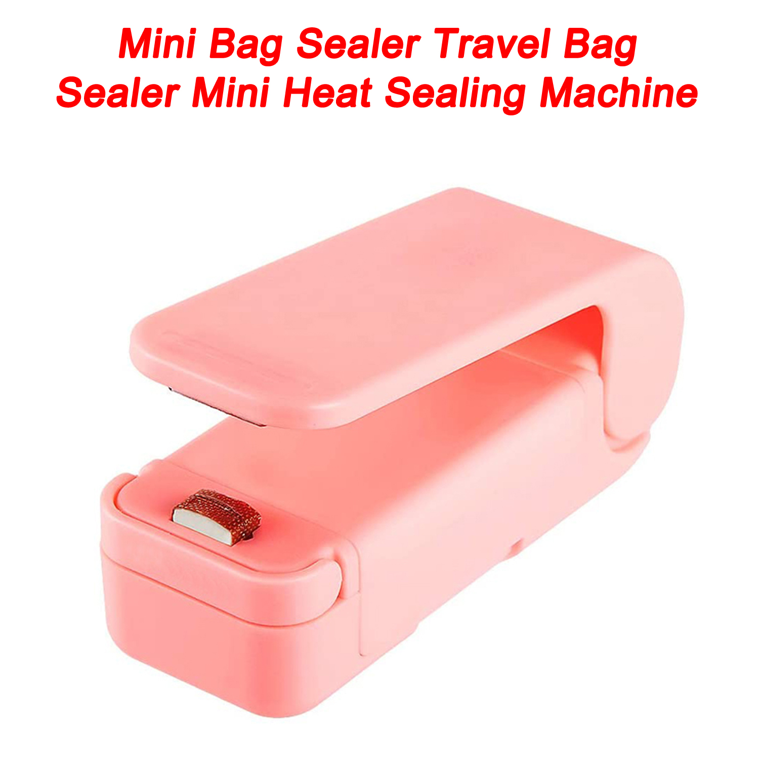 Máquina de sellado térmico Mini sellador de bolsas sellador de bolsas de viaje Mini sellador de bolsas portátil