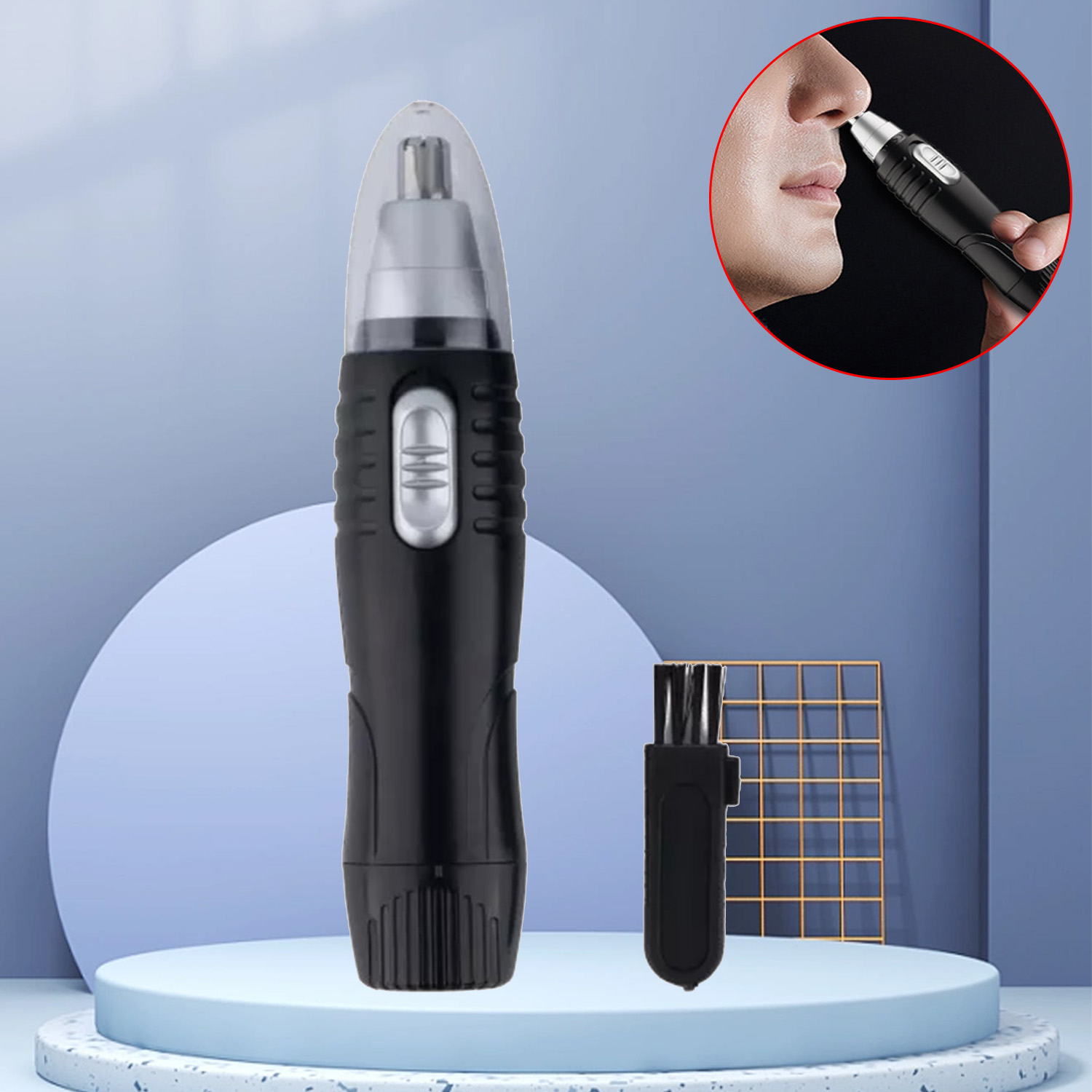 Electric Ear Eyebrow Trimmer Implement Stainless Steel Nose Hair Trimmer Men And Women Nose Hair Trimmer