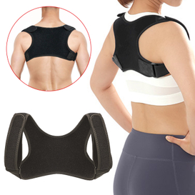 Corrector de postura para aliviar el dolor, cinturón de soporte para respaldo de columna vertebral para hombres y mujeres