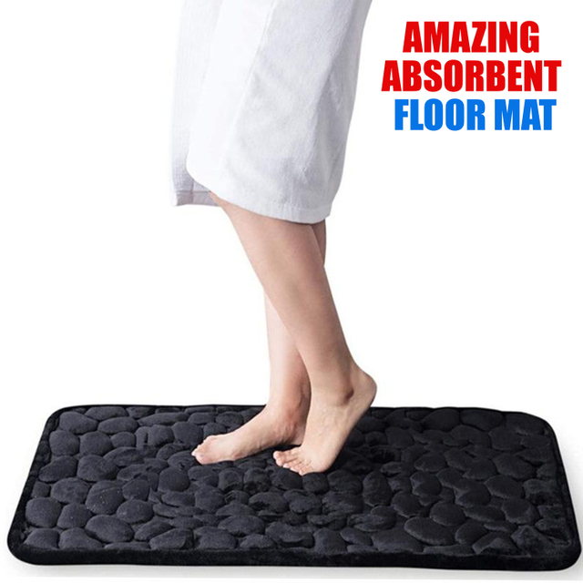 Venta al por mayor, alfombra de baño, alfombras antideslizantes en lavabo, bañera, alfombra lateral para suelo, felpudo para cuarto de ducha, almohadilla de espuma con memoria